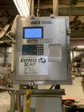 Express Scale Weigh Feed Hopper, Model 663 Process Controller