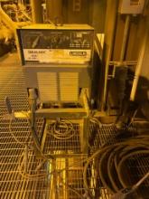 Lincoln Idealarc R3R-300 DC Arc Welder & Welding Curtain