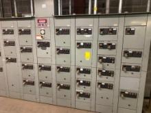 Westinghouse Switch Gear, Series 2100, 480V, 3-PH, 60 Hz