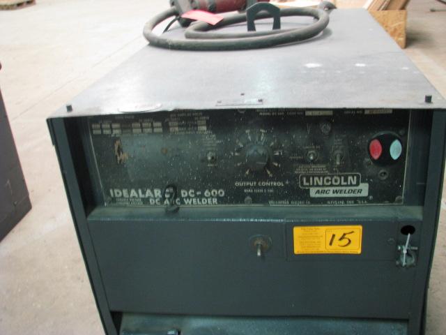 Lincoln idealarc Model DC-600 Electric welding Machine 230/460 3ph