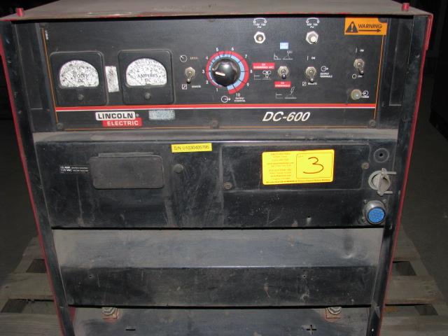 Lincoln idealarc Model DC-600 Electric welding Machine 230/460 3ph