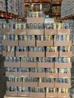 109 Pallets of Moonshot Premium Drink (8) Large refrigerators (6) Small Refrigerators