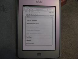 Kindle Touch 3g + wifi 6" E ink Display with Leather Cover