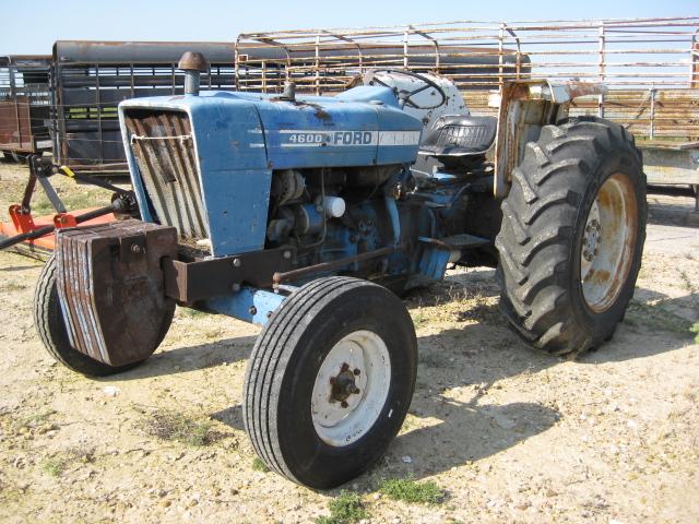 Ford Model 4600 2wd Farm Tractor Hrs 1442