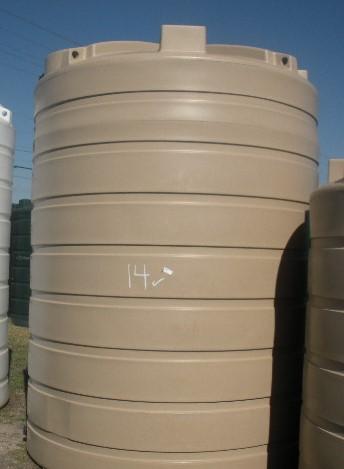 3,000 GALLON WATER STORAGE TANK TLV03000DG (D)