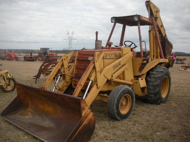 Case Model 580E Backhoe Loader