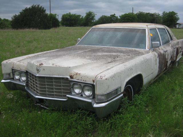 1969 Cadillac Limo Sold with Title VINR9164830