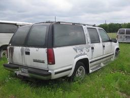 1993 Chevrolet Suburban Sold Bill of Sale