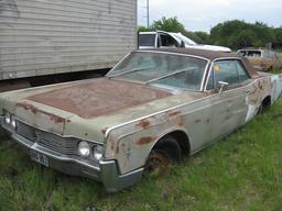 1966 Lincoln Continental 2 Door hard top  Sold Bill of Sale VIN 6Y89G40281