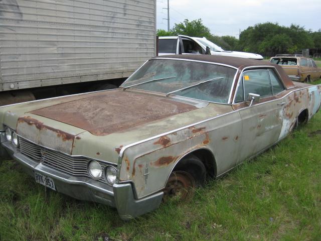 1966 Lincoln Continental 2 Door hard top  Sold Bill of Sale VIN 6Y89G40281