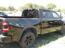 2020 Dodge Ram 1500 4wd Rebel Quad Cab Truck Black