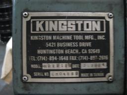 2004 Kingston Model HD22120 20"x10' Lathe