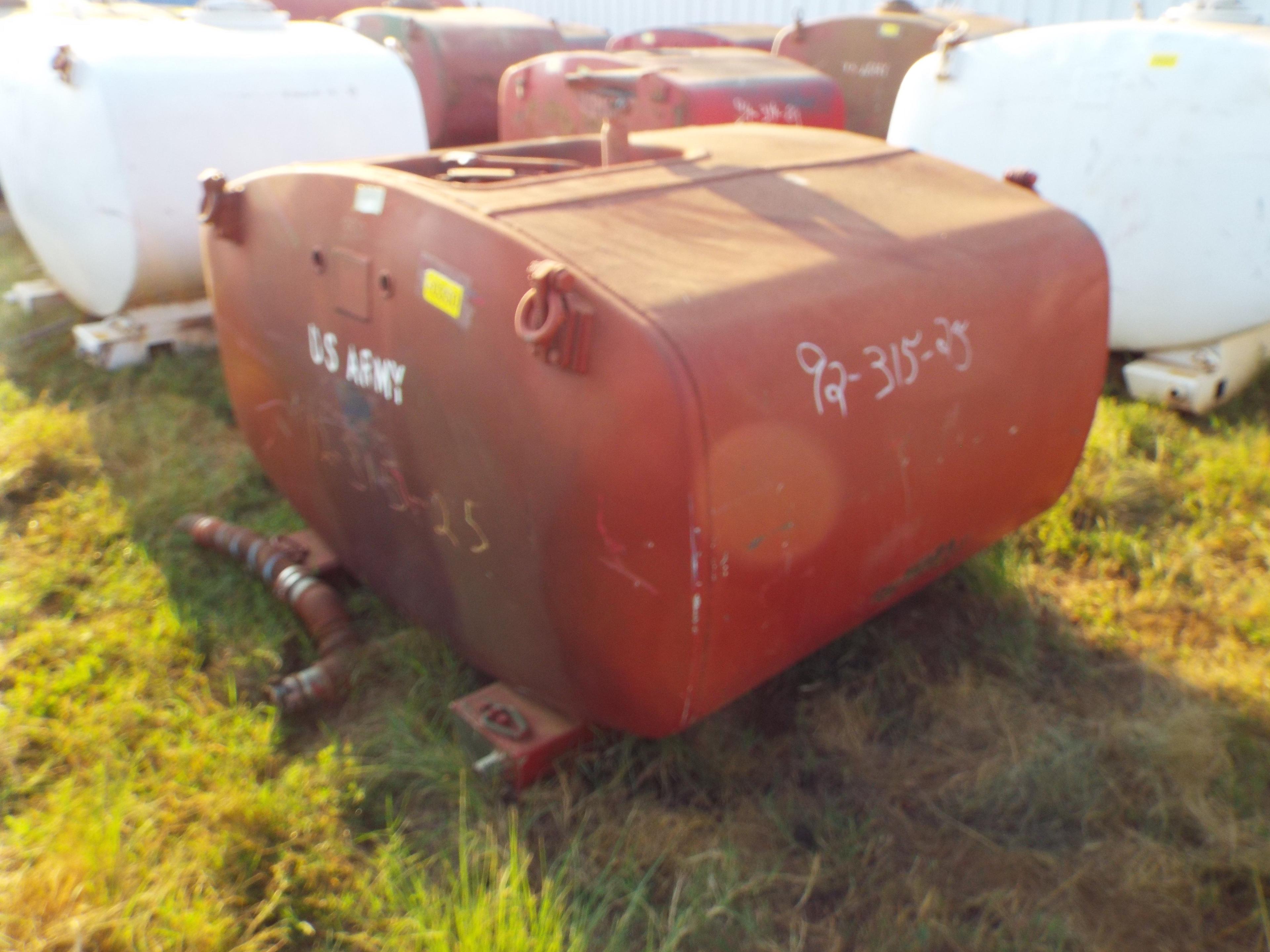 600 Gallon Water Tank On Skid