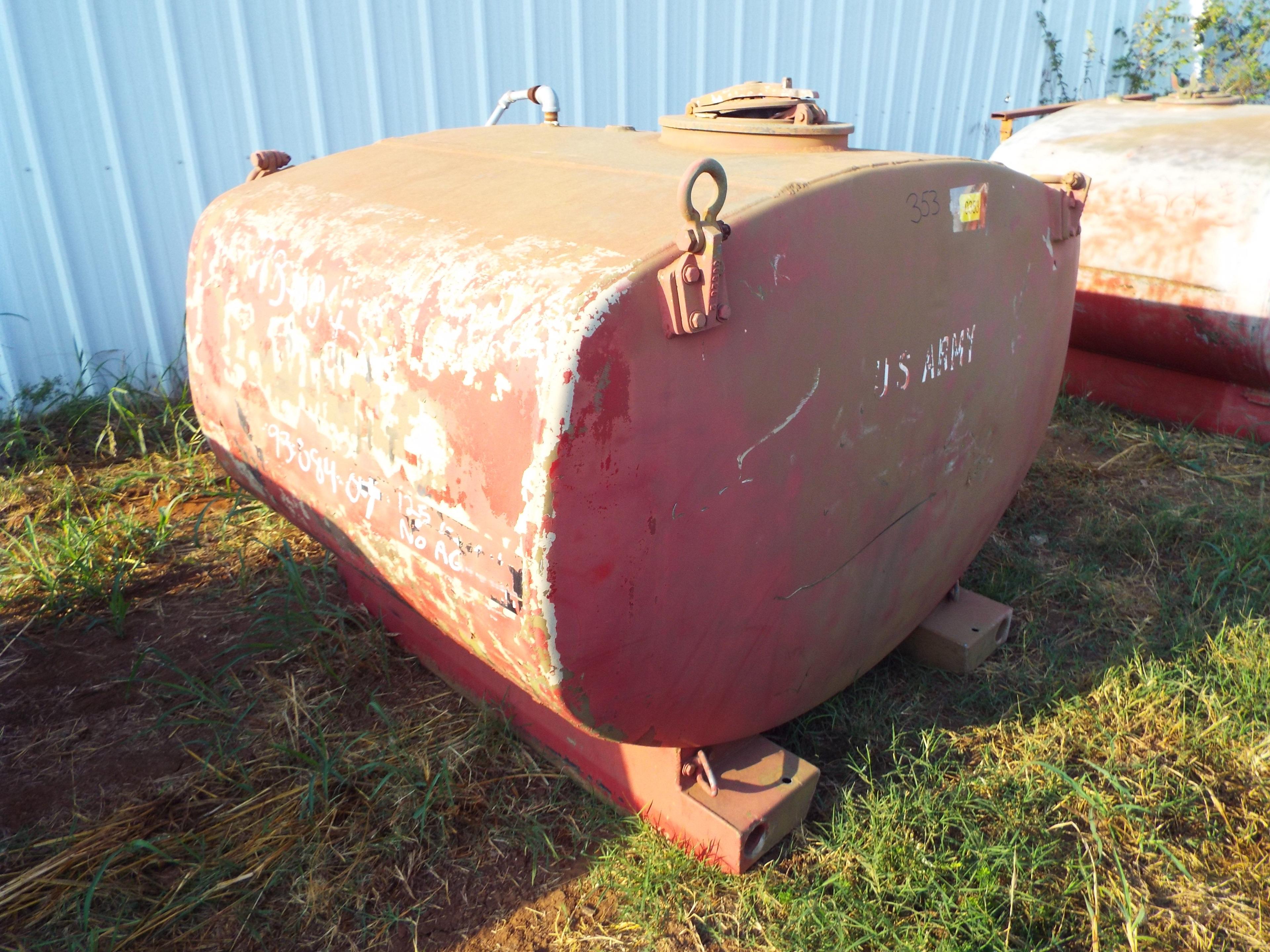 600 Gallon Water Tank On Skid