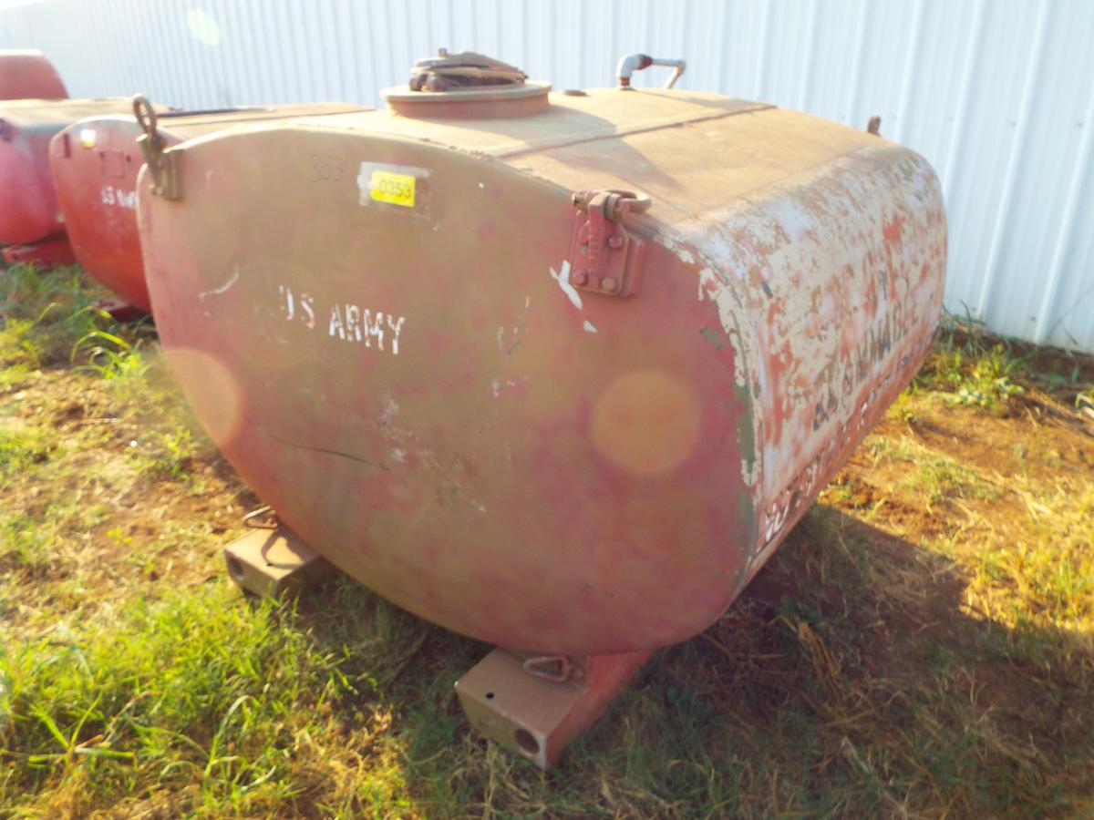 600 Gallon Water Tank On Skid