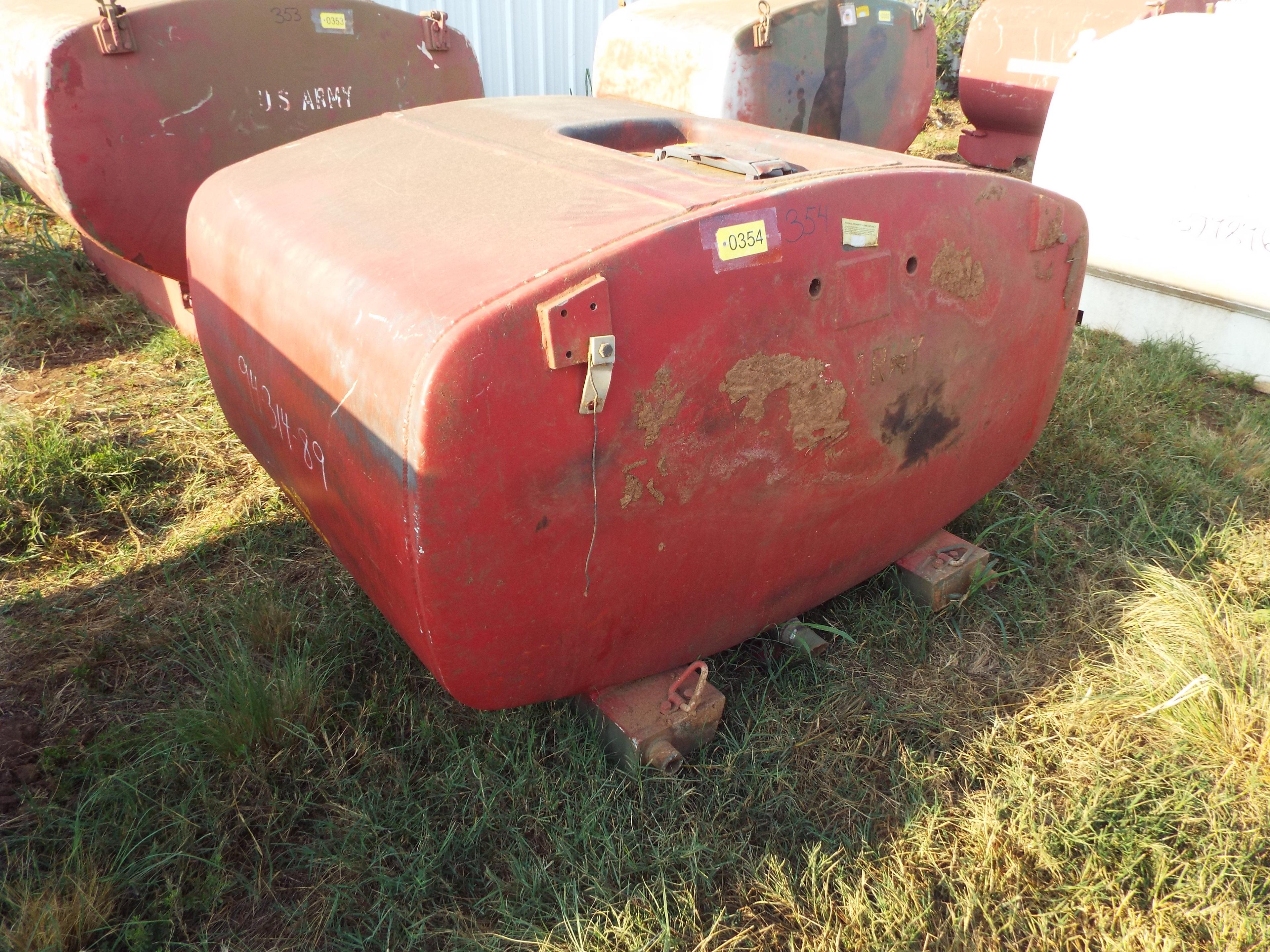 600 Gallon Water Tank On Skid