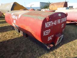 N 48 Fire Department Water Tank On Skid