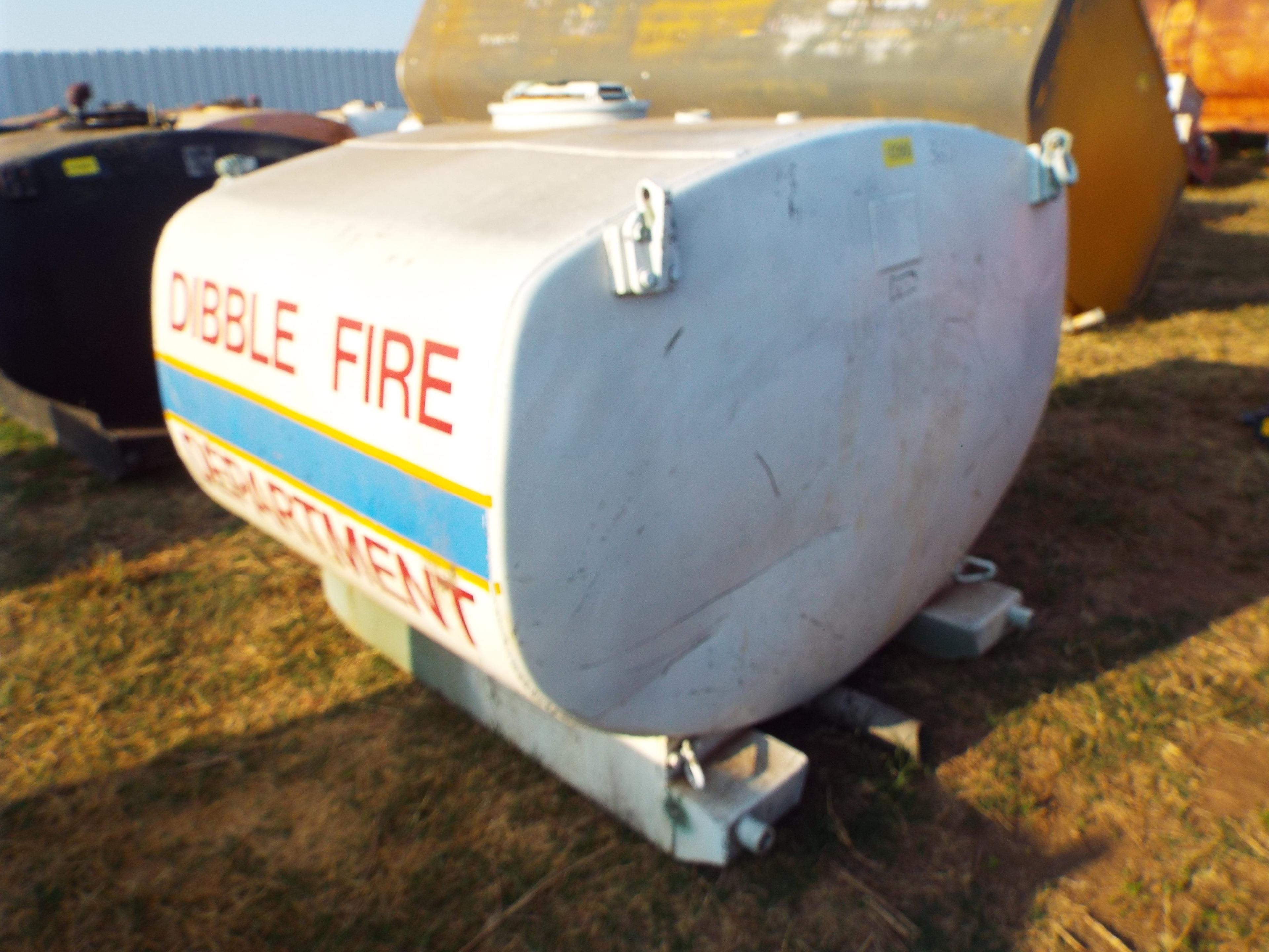 600 Gallon Water Tank On Skid