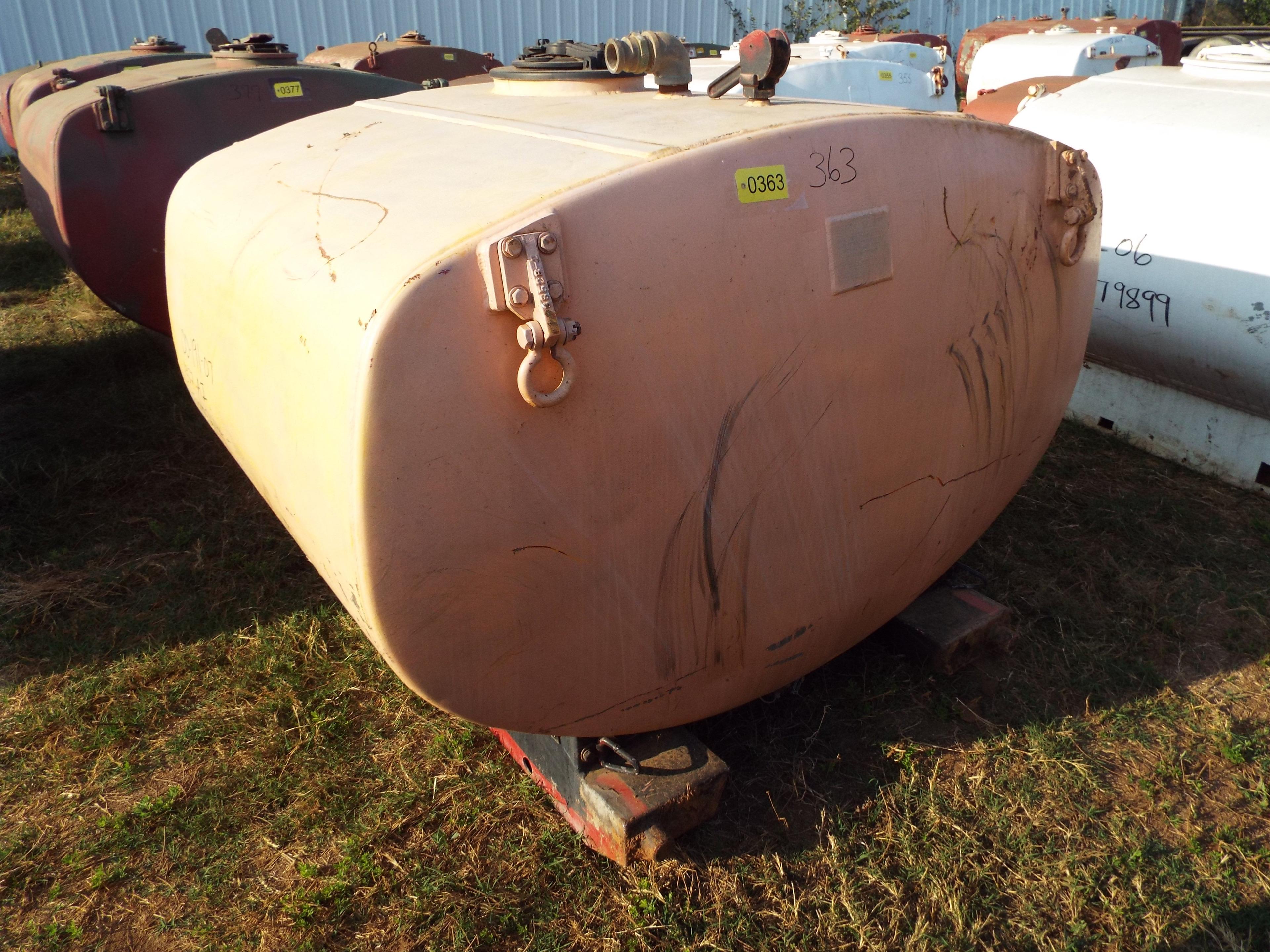 600 Gallon Water Tank On Skid