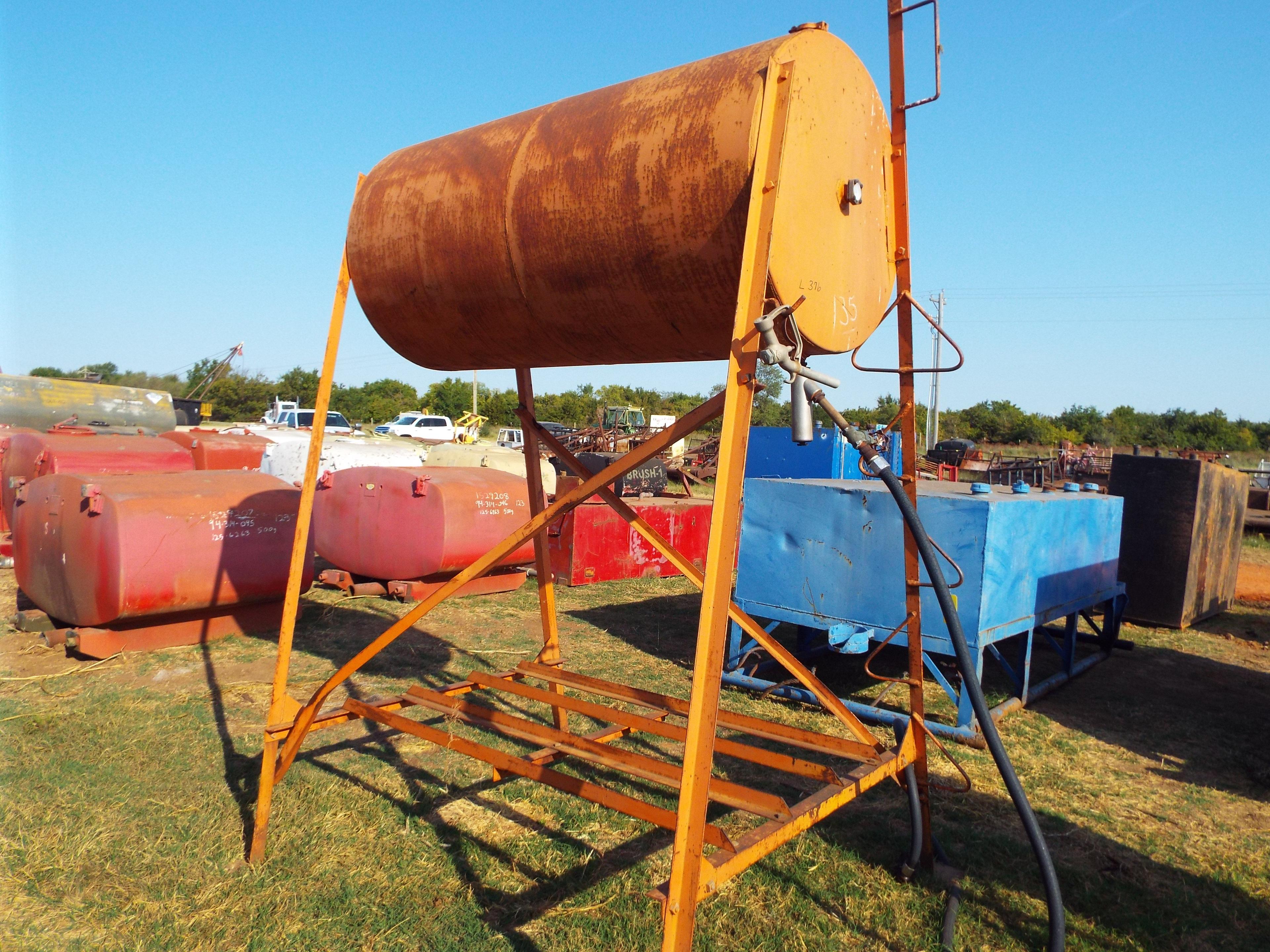 250? Gallon Fuel Tank On Skid