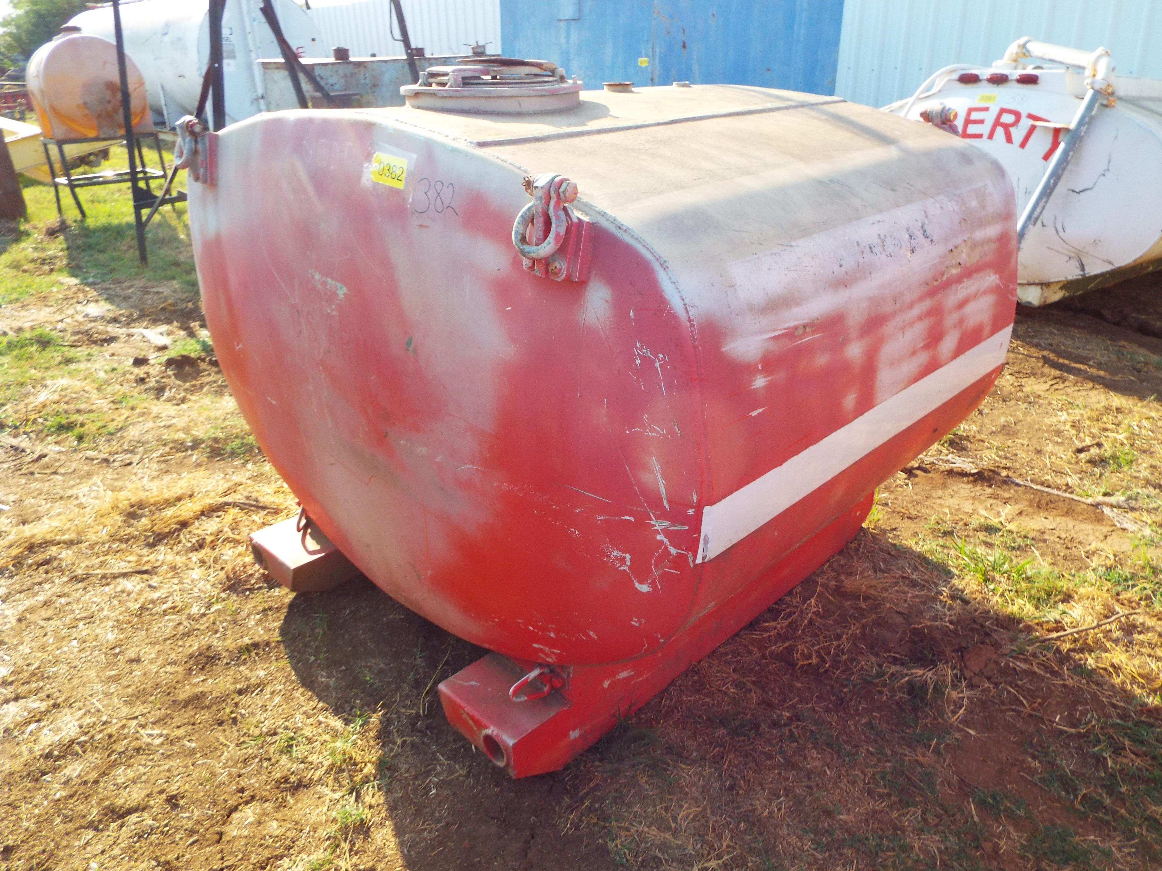 600 Gallon Water Tank On Skid