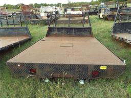 Steel Flatbed With Gooseneck Ball 9' X 7 3"