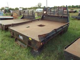 Steel Flatbed With Gooseneck Ball Nine By 7' 6"