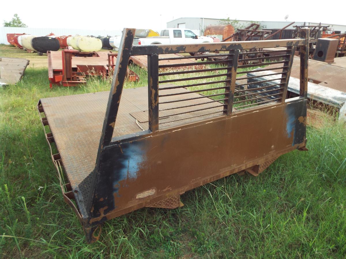 Steel Flatbed With Gooseneck Ball 9' X 7' 4"