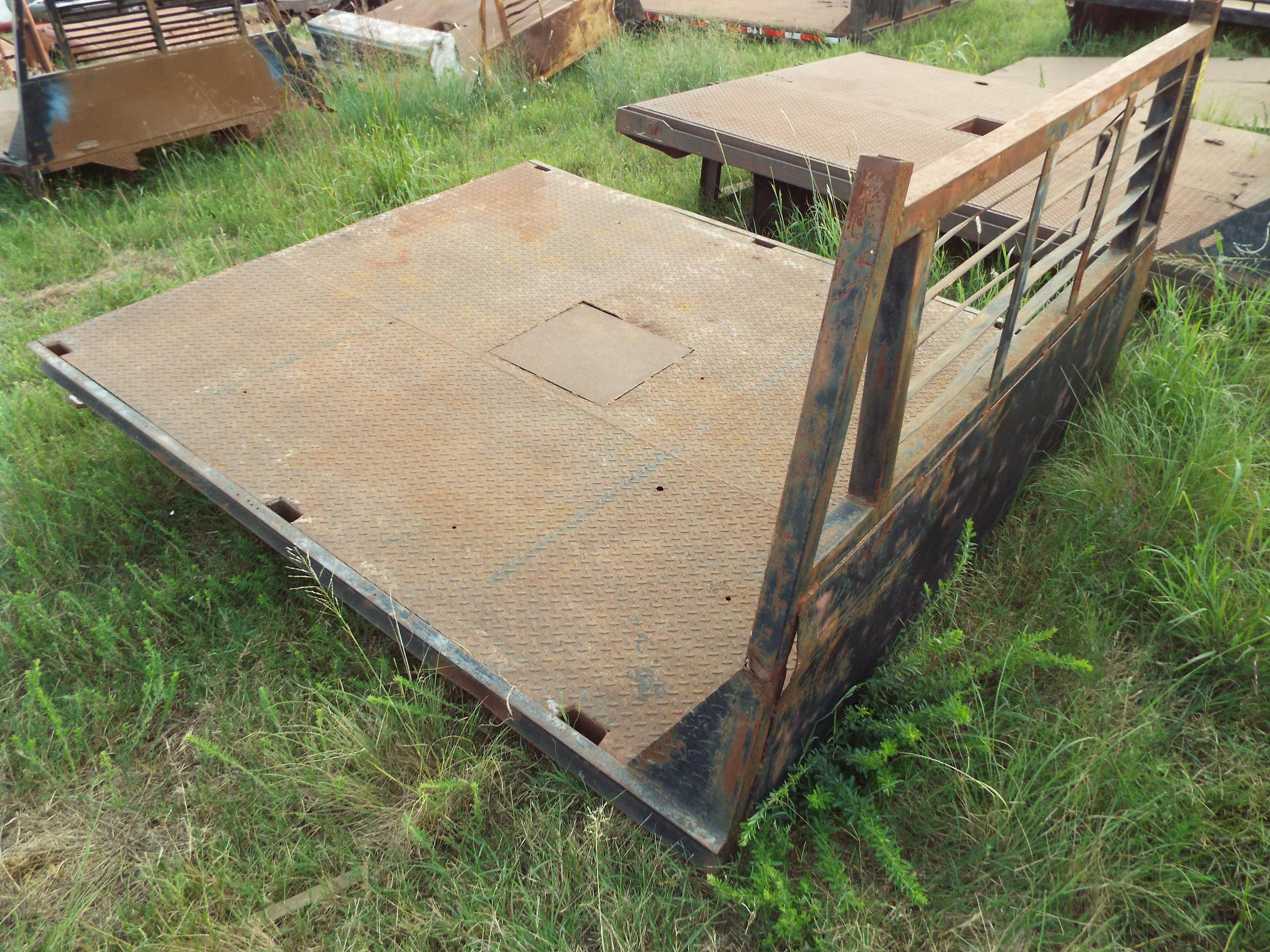 Steel Flatbed 8' X 7'