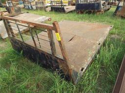 Steel Flatbed 8' X 7'