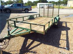 2001 Performance Utility Trailer