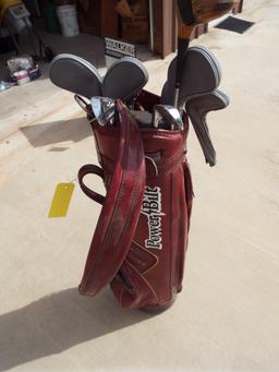 Powerbilt golf bag,