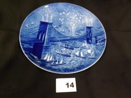 3 Blue Decorative Father's Day Plates by Berlin Design