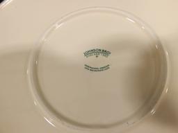 Dunster Castle Pie/Baking Plate in Old Britain Castles Pink