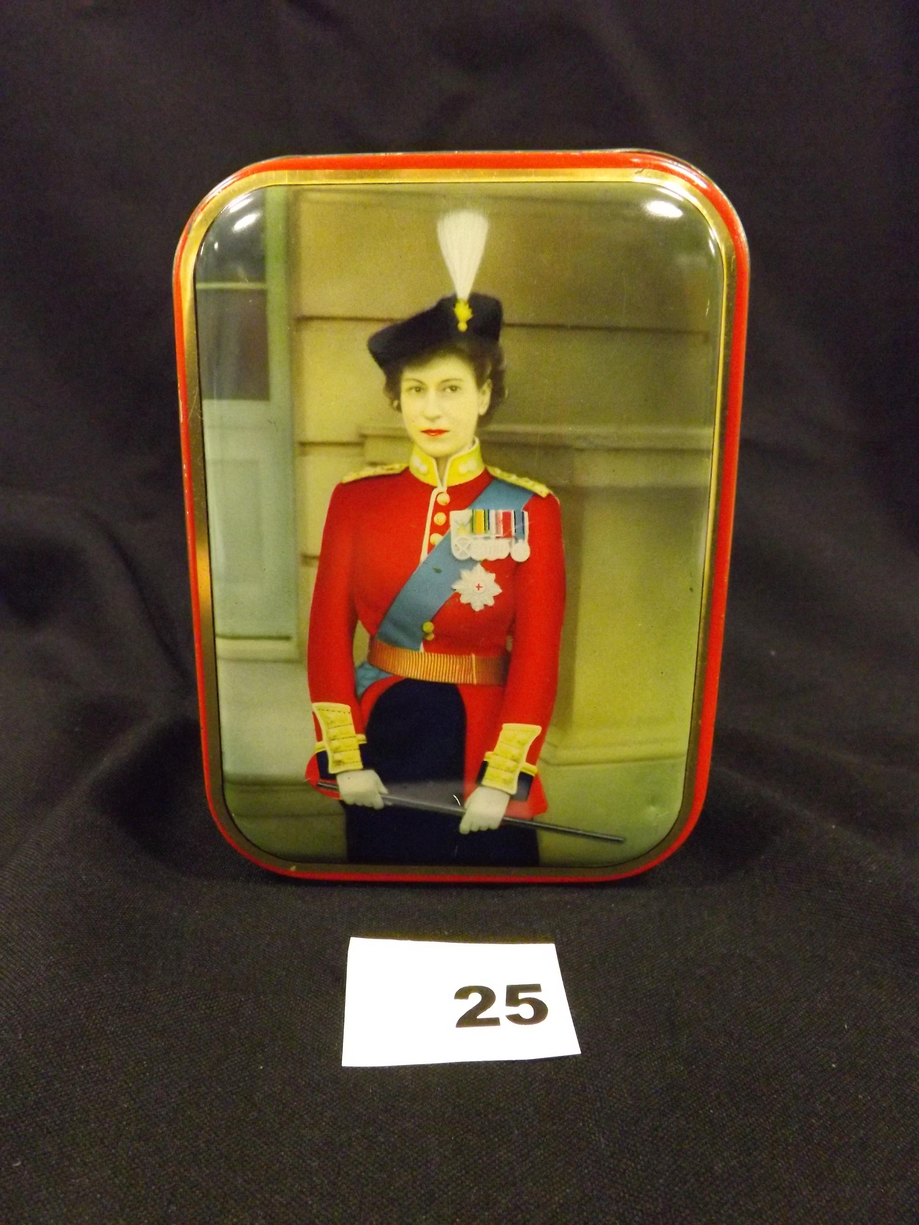 2 Commemorative Tins Queen Elizabeth II