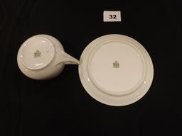 Flat Cup & Saucer 1494 by Rosenthal - Continental