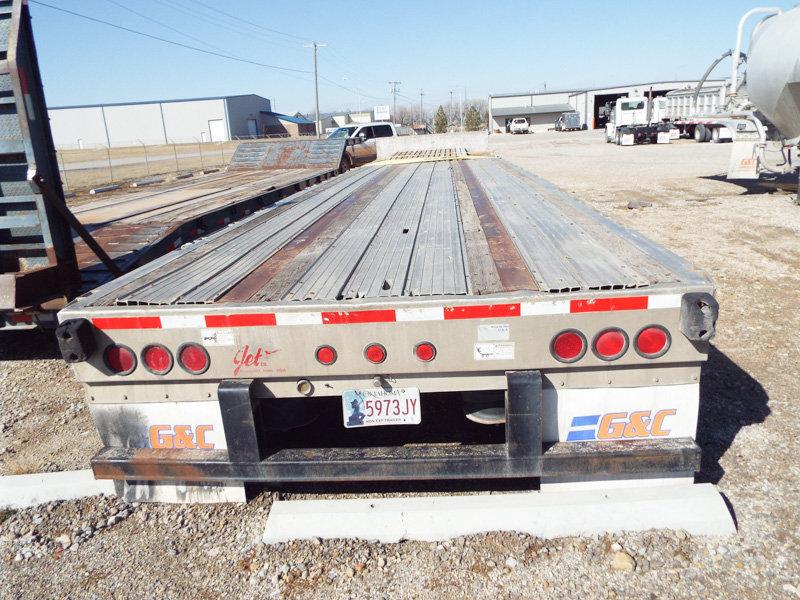 Jet Aluminum Drop Deck Trailer