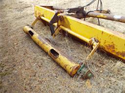 10' Land leveler, 2 hubs, no wheels, rough cond.