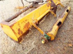 10' Land leveler, 2 hubs, no wheels, rough cond.