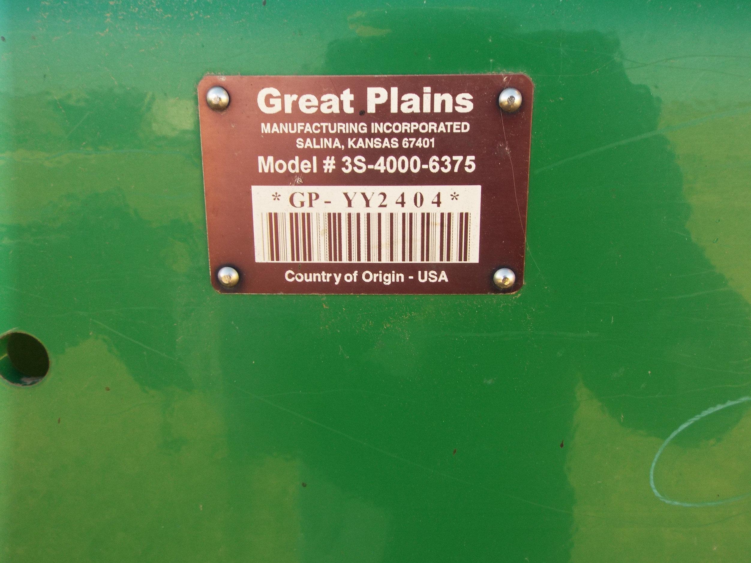 Great Plains 3S-4000 35' grain drill