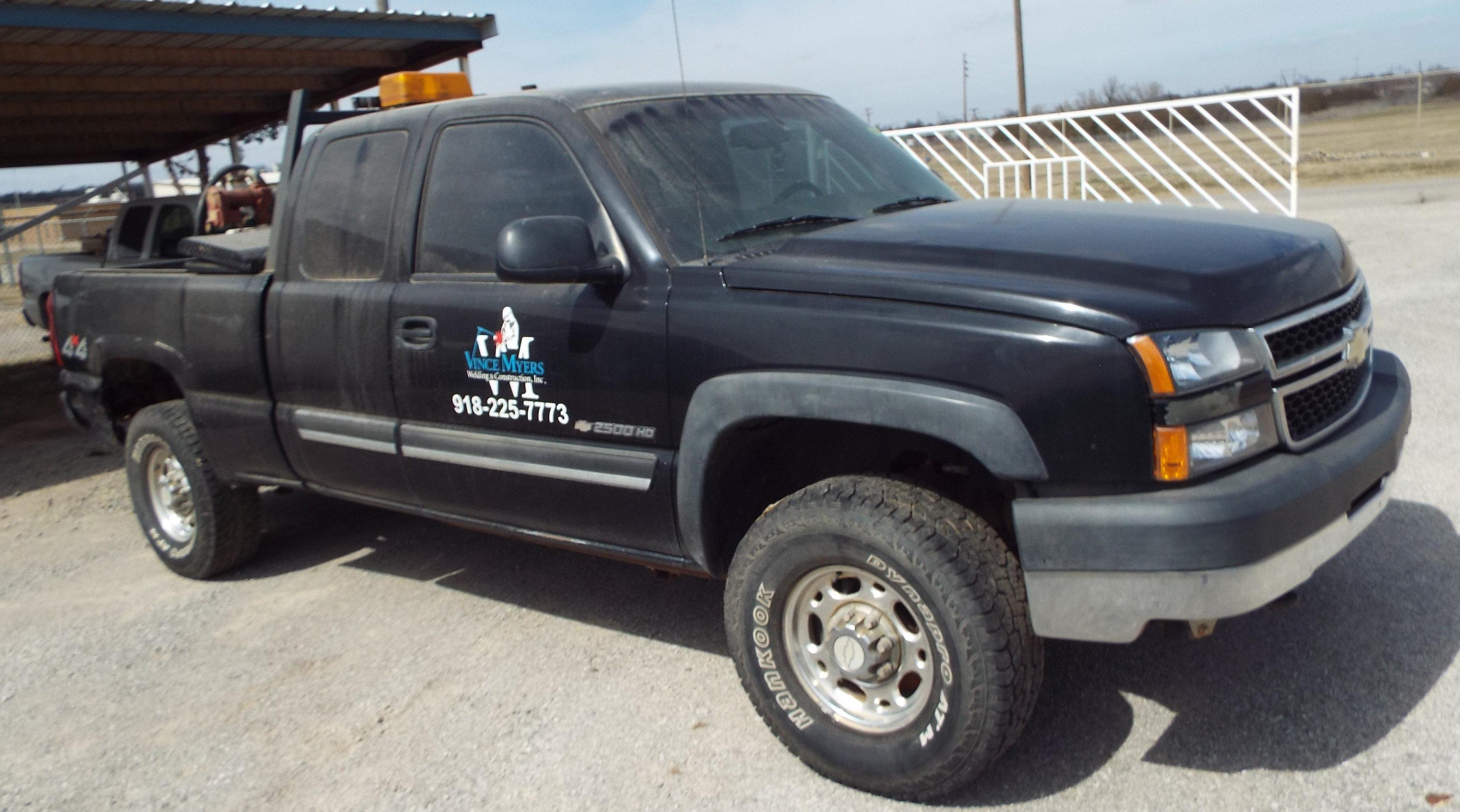 2006 Chevrolet 2500HD, 4x4 pickup