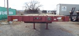 1991 Fruehauf float trailer