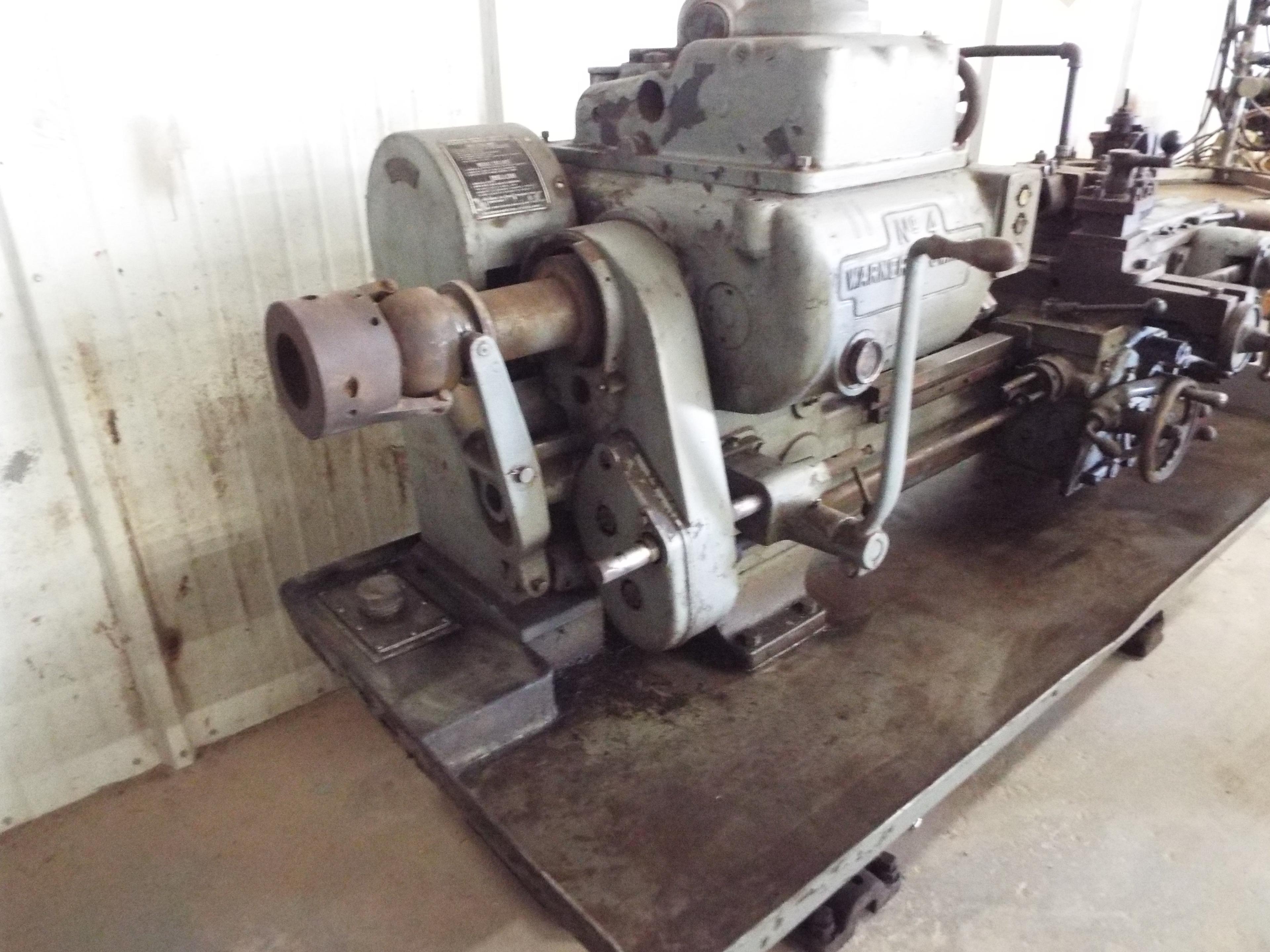 Warner & Swasey #4 Turret lathe