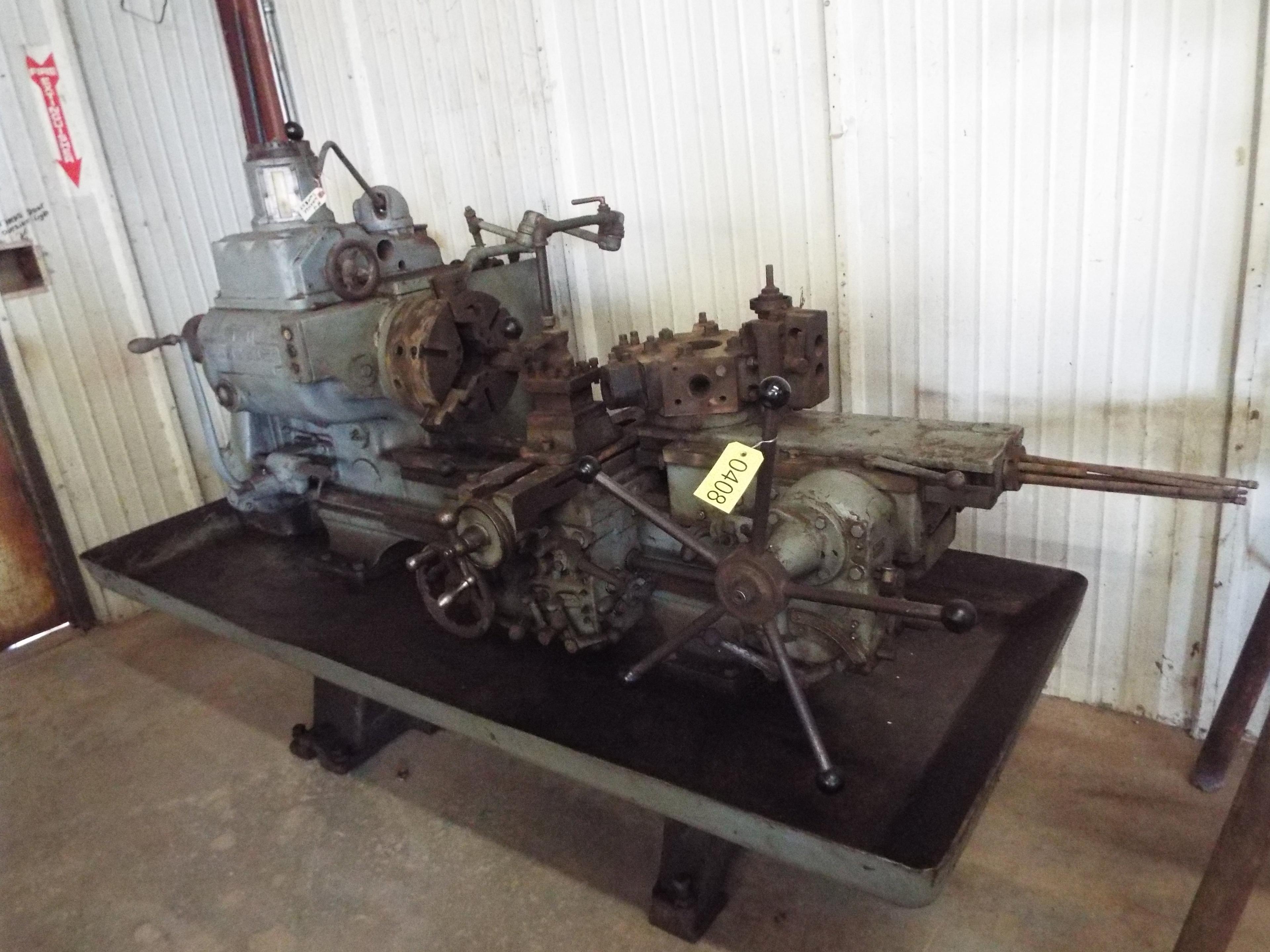 Warner & Swasey #4 Turret lathe