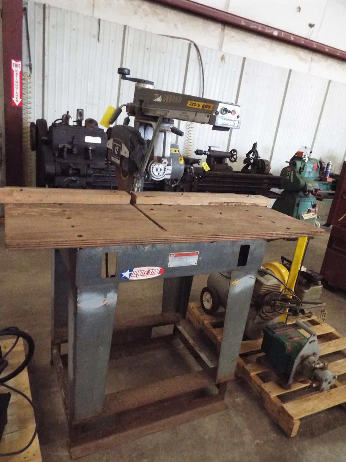 DeWalt 12" radial arm saw