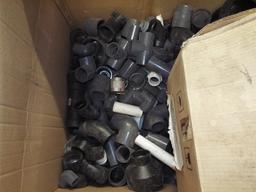 Crate of 2" & smaller PVC Fittings