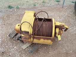 Hydraulic Winch off a Gallion Crane