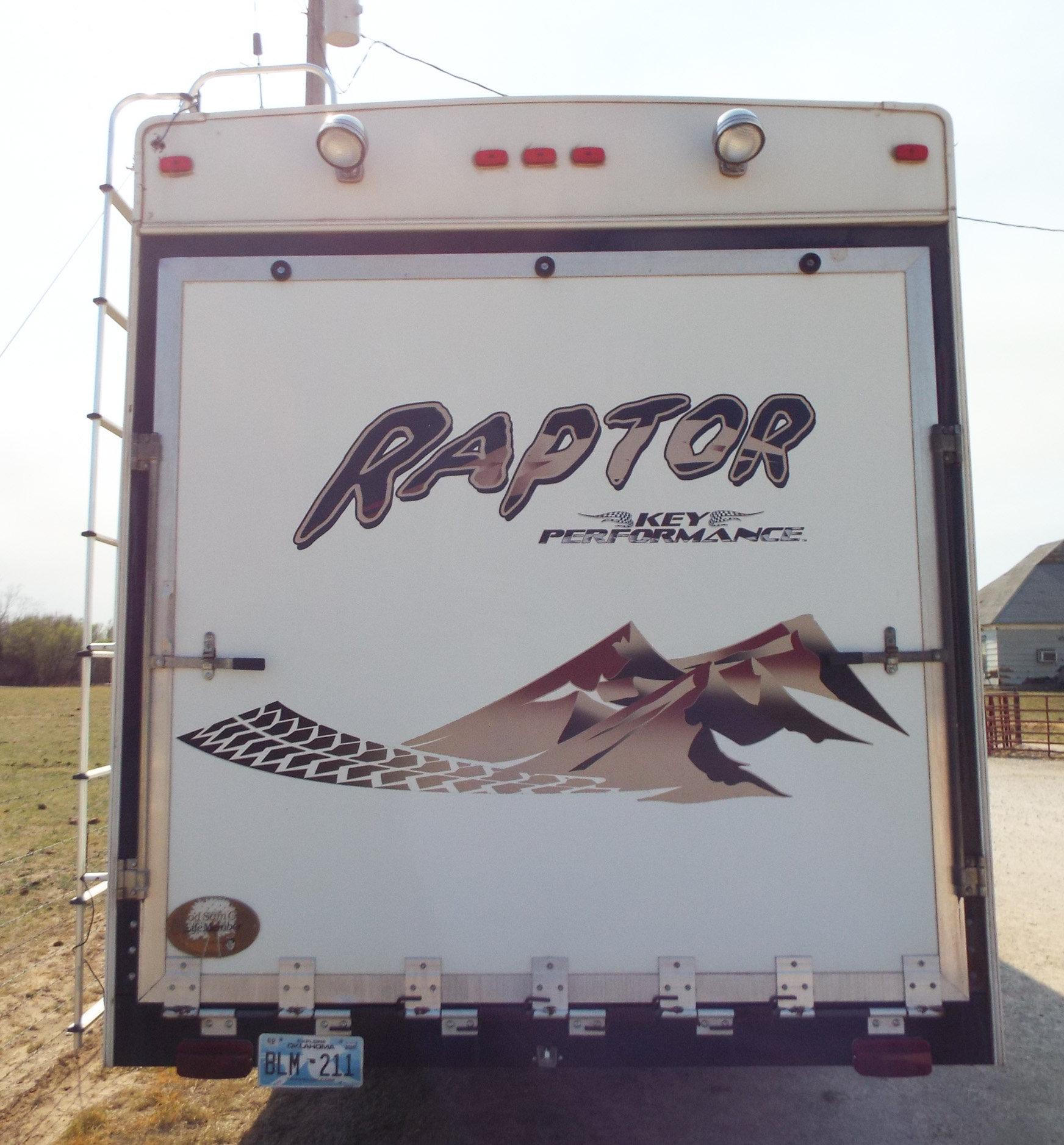 2007 Keystone Raptor 3612 Gooseneck Travel Trailer,