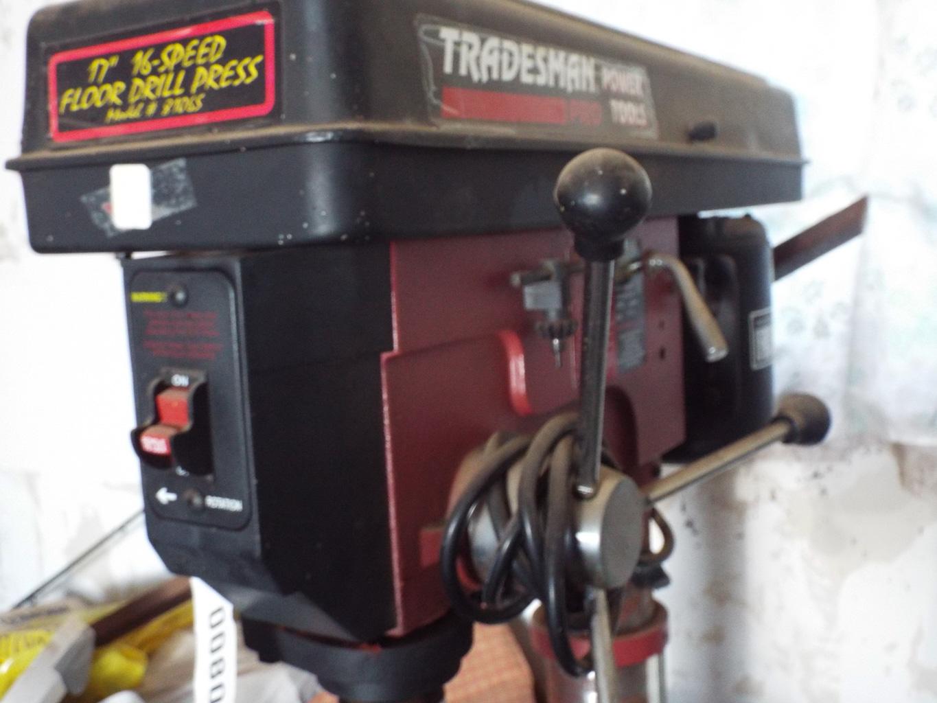 Tradesmen Drill Press, 17”, 16 speed