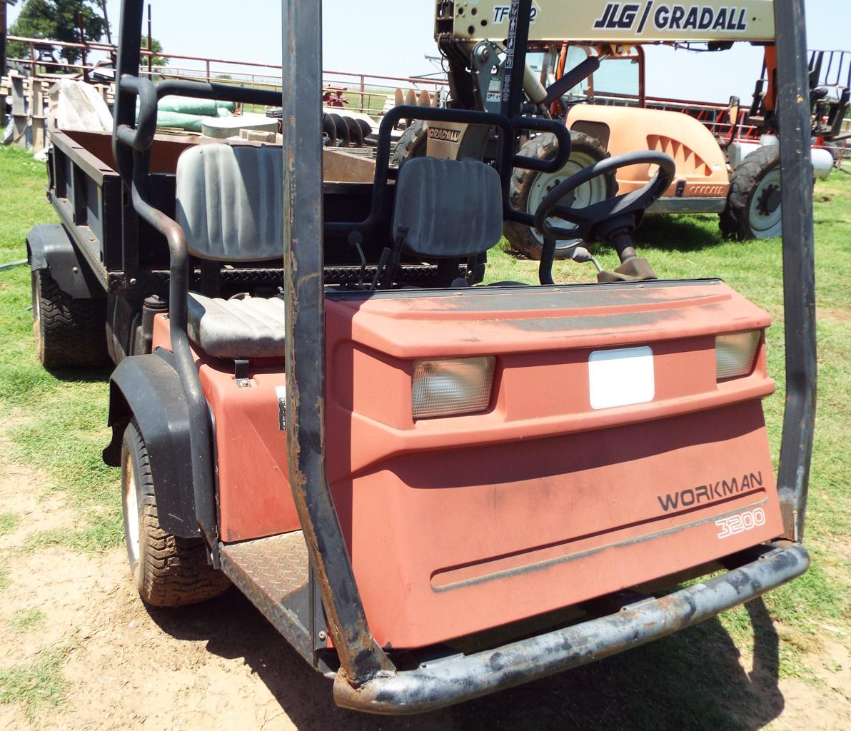 Toro Workmen 3200 ATV, 1913 hrs, hyd bed dump